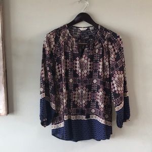 11.1 Tylho  Anthropologie BOHO Blouse- Size S